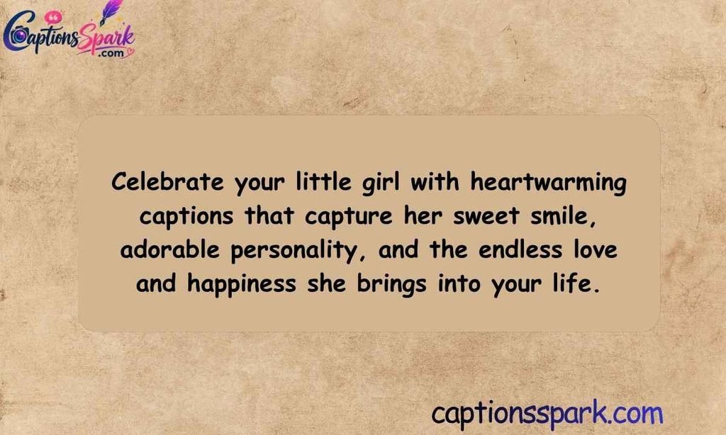 Cute Daughter Captions for Instagram