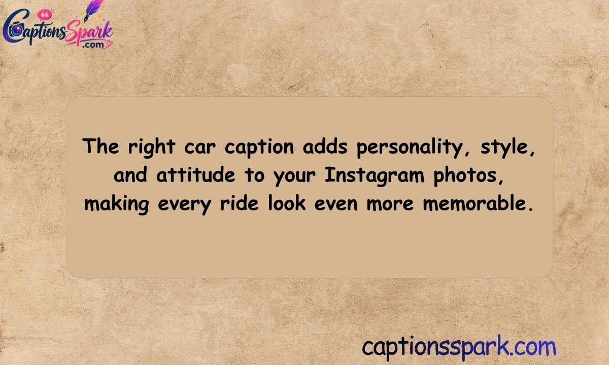 Why the Right Car Caption Matters