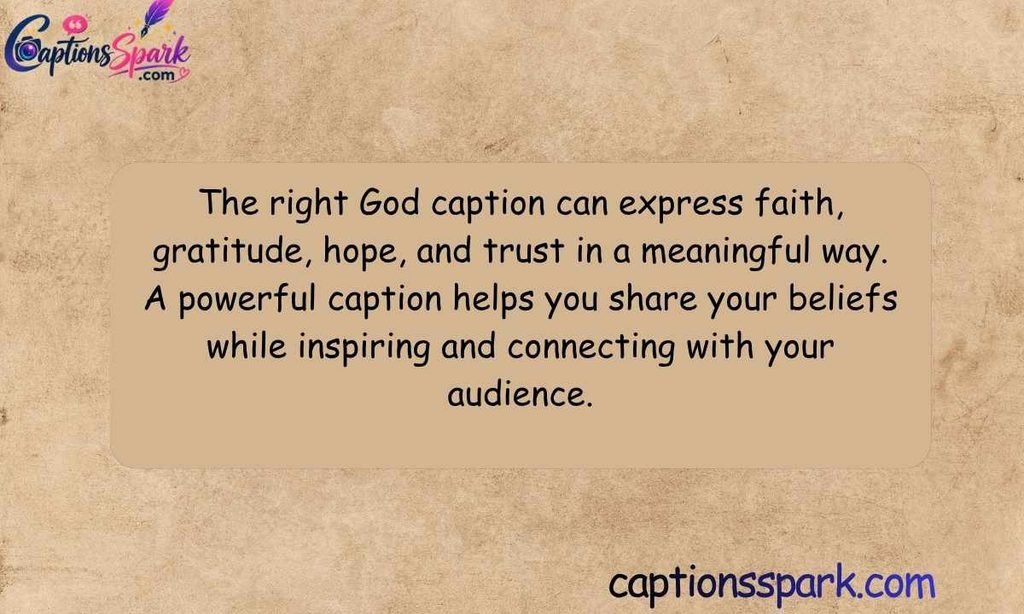 Why the Right God Caption Matters