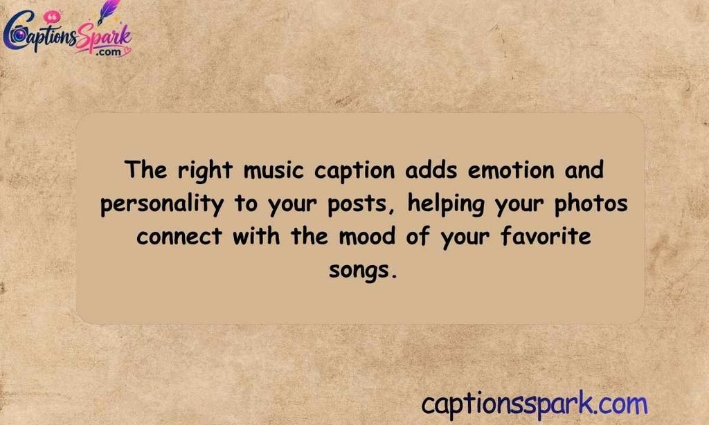 Why the Right Music Caption Matters