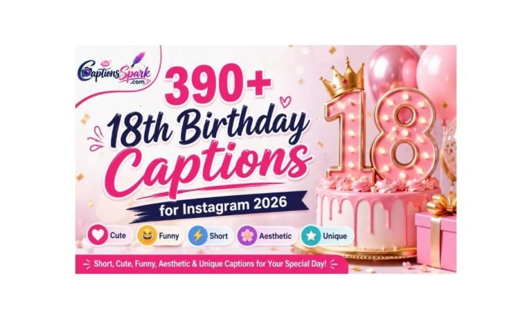 18th Birthday Captions for Instagram