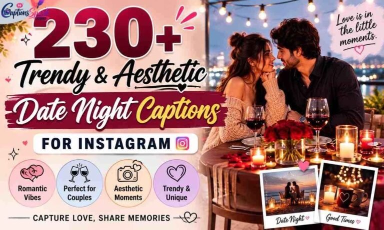 Date Night Captions for Instagram
