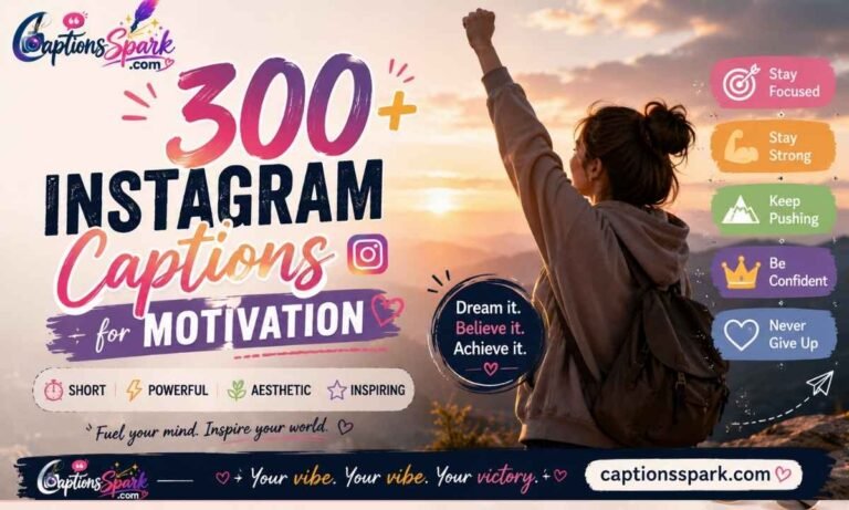 Instagram Captions for Motivation