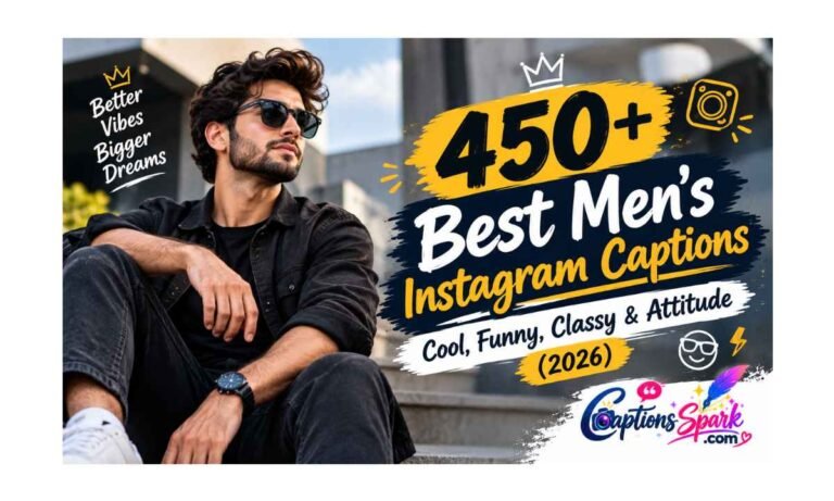 Best Men Instagram Captions