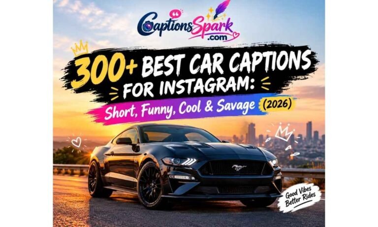 Car Captions for Instagram