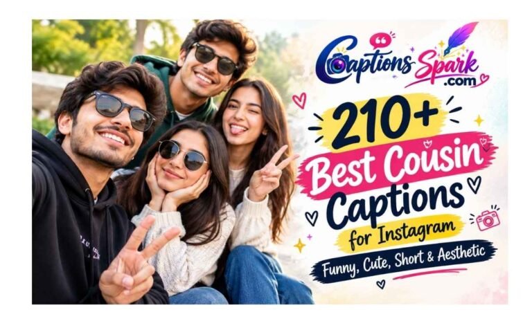 Cousin Captions for Instagram