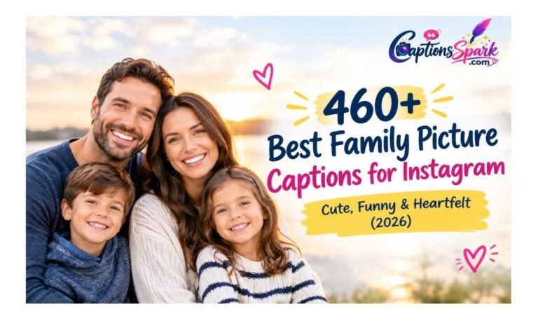 Family Picture Captions Instagram