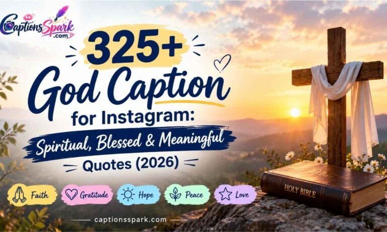 God Caption for Instagram