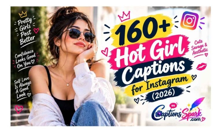 Hot Girl Captions for Instagram