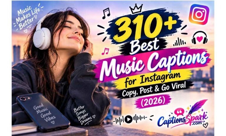 Music Captions for Instagram