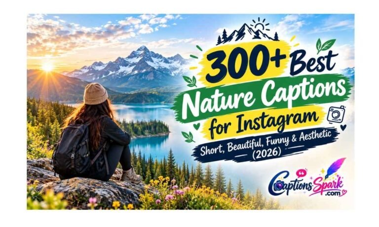 Nature Captions for Instagram
