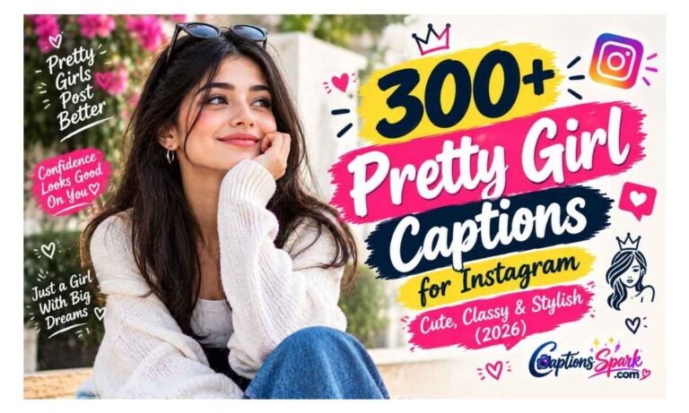 Pretty Girl Captions Instagram