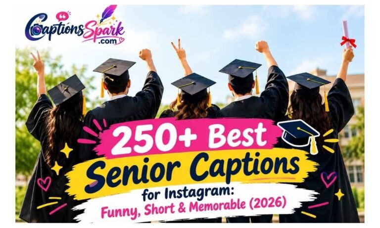Senior Captions for Instagram