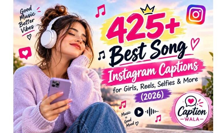 Song Captions for Instagram